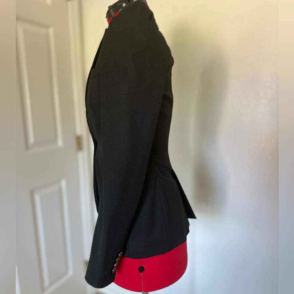 SOLD Zara Black Blazer Tailored Formal Jacket XS - Picture 4 of 10